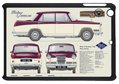 Riley 4 Seventy Two 1961-69 Small Tablet Covers